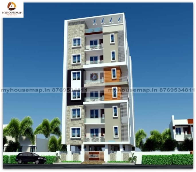 4 floor elevation design best of best - my house map