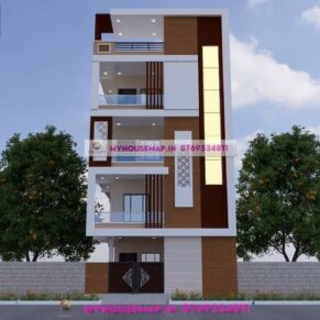 building front design 25×65 ft