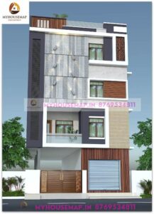 new elevation designs for g+3 floors building - my house map