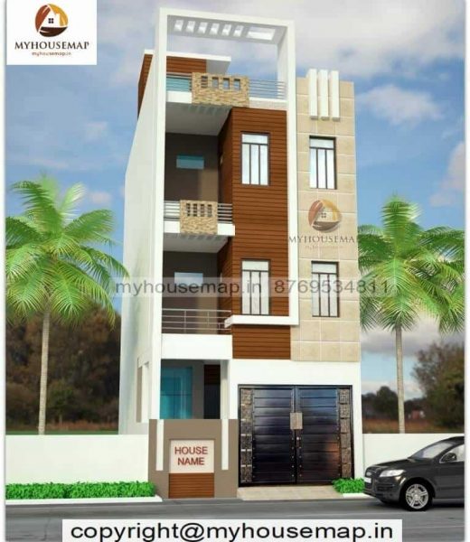 50 House Front Elevation Design With Car Parking