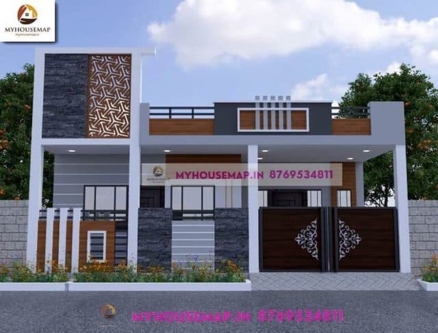 front elevation designs for small houses 29×49 ft