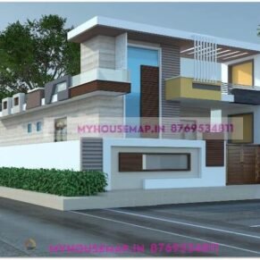 home front elevation design single floor 48×30 ft