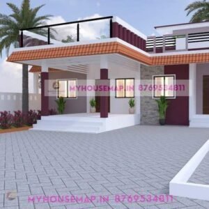 home porch design 40×100 ft