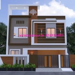 house elevation 3d design