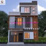 normal two floor home front design