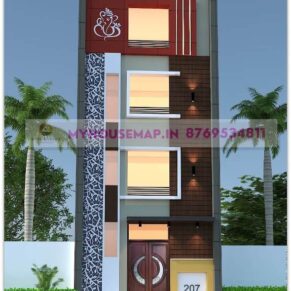 house exterior design 22×60 ft