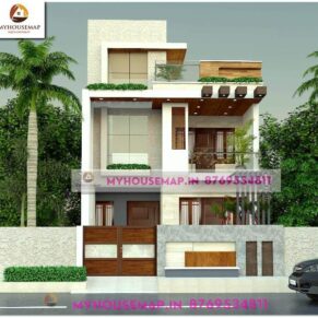 house front elevation designs 23×60 ft