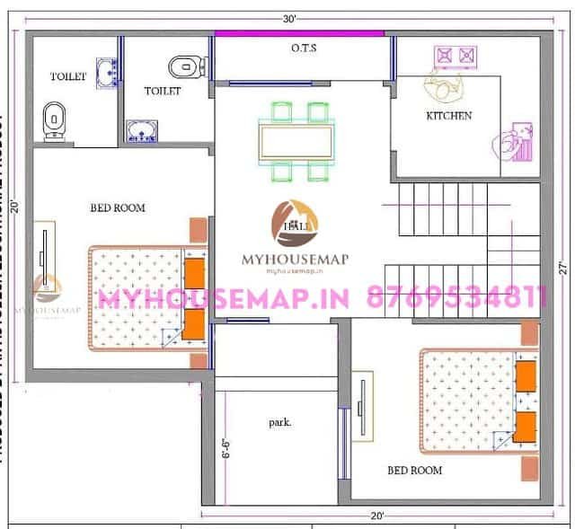house map 2 bedroom