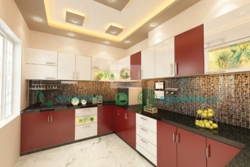 interior design of a small kitchen
