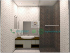 interior design of bathrooms