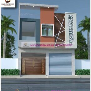 modern home exterior design 24×40 ft