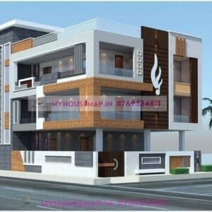 new home front design 35×45 ft