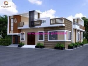 small house exterior design in india