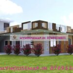 image of house front elevation simple designs and low cost home with perfect theme